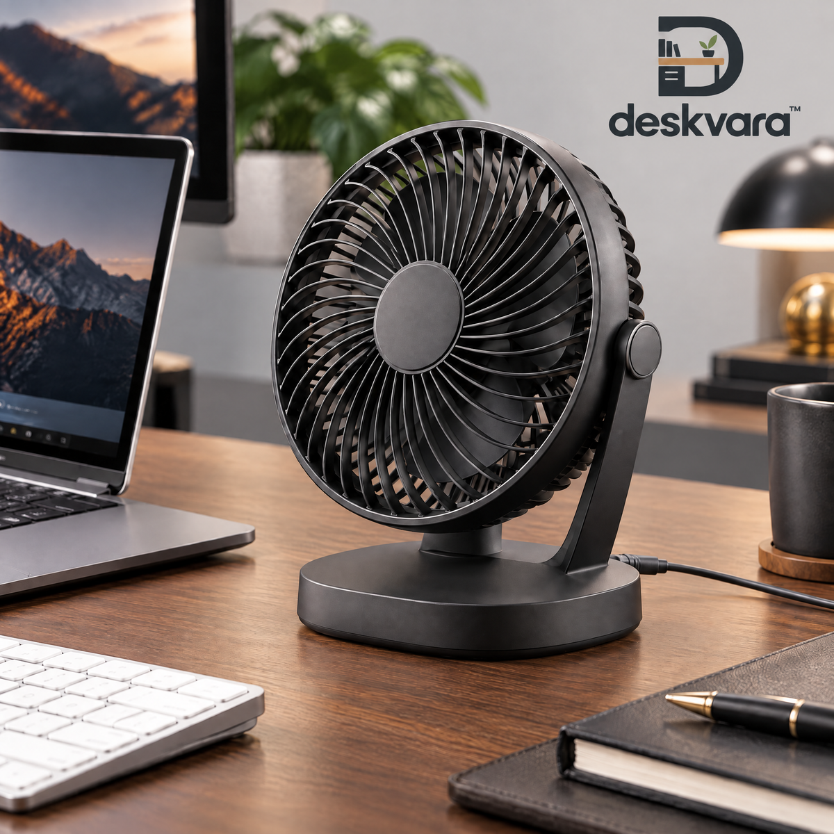 Deskvara™ USB Desk Fan