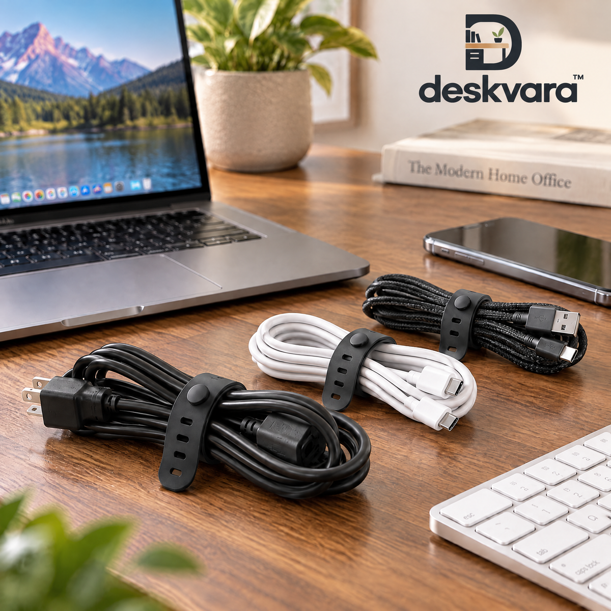 Deskvara™ Cable Organizer