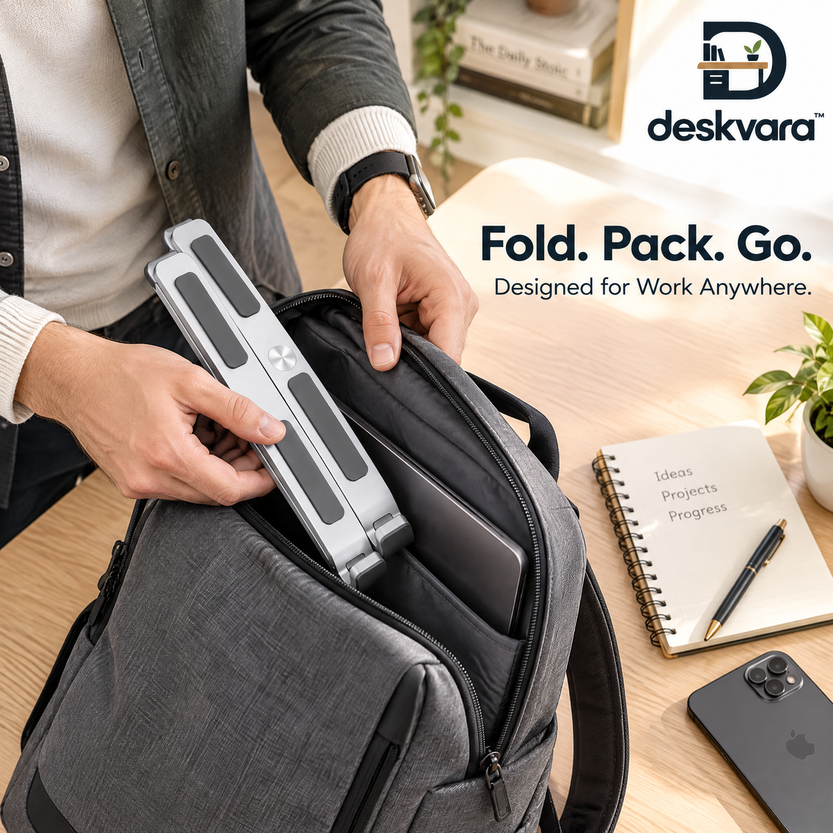 Deskvara™ Foldable Laptop Stand