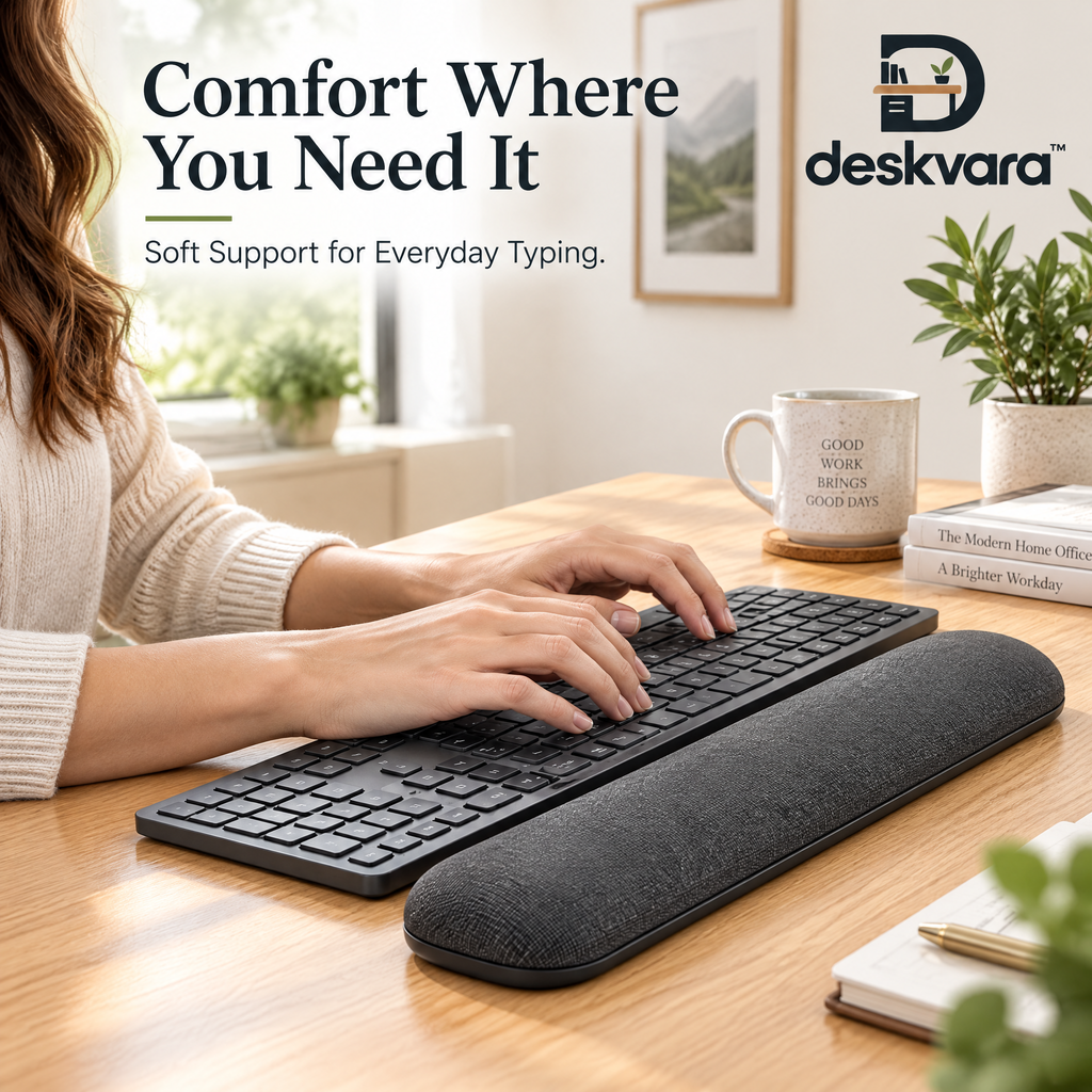 Deskvara™ Keyboard Wrist Rest