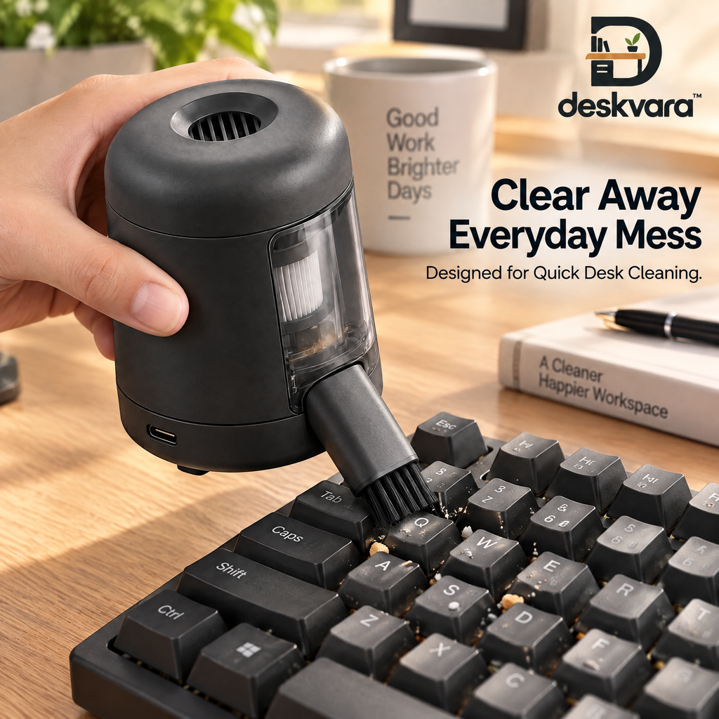 Deskvara™ Desktop Vacuum