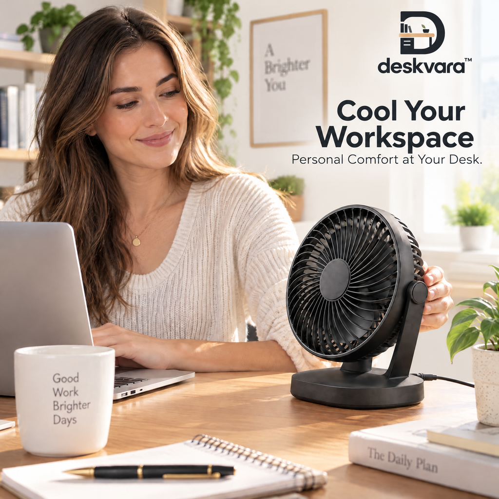 Deskvara™ USB Desk Fan