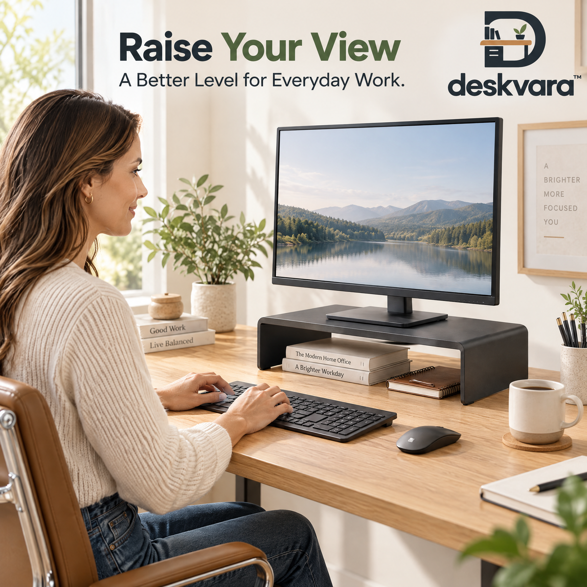 Deskvara™ Monitor Stand