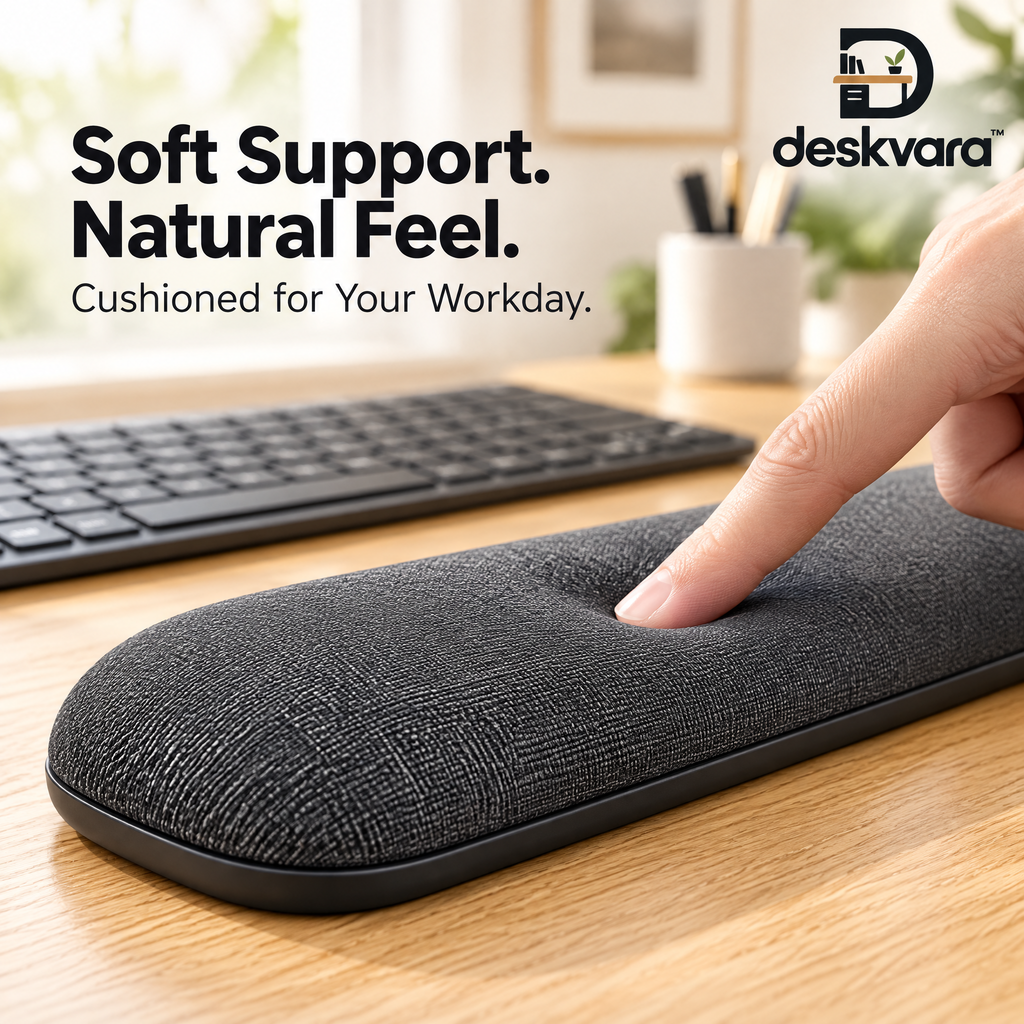 Deskvara™ Keyboard Wrist Rest