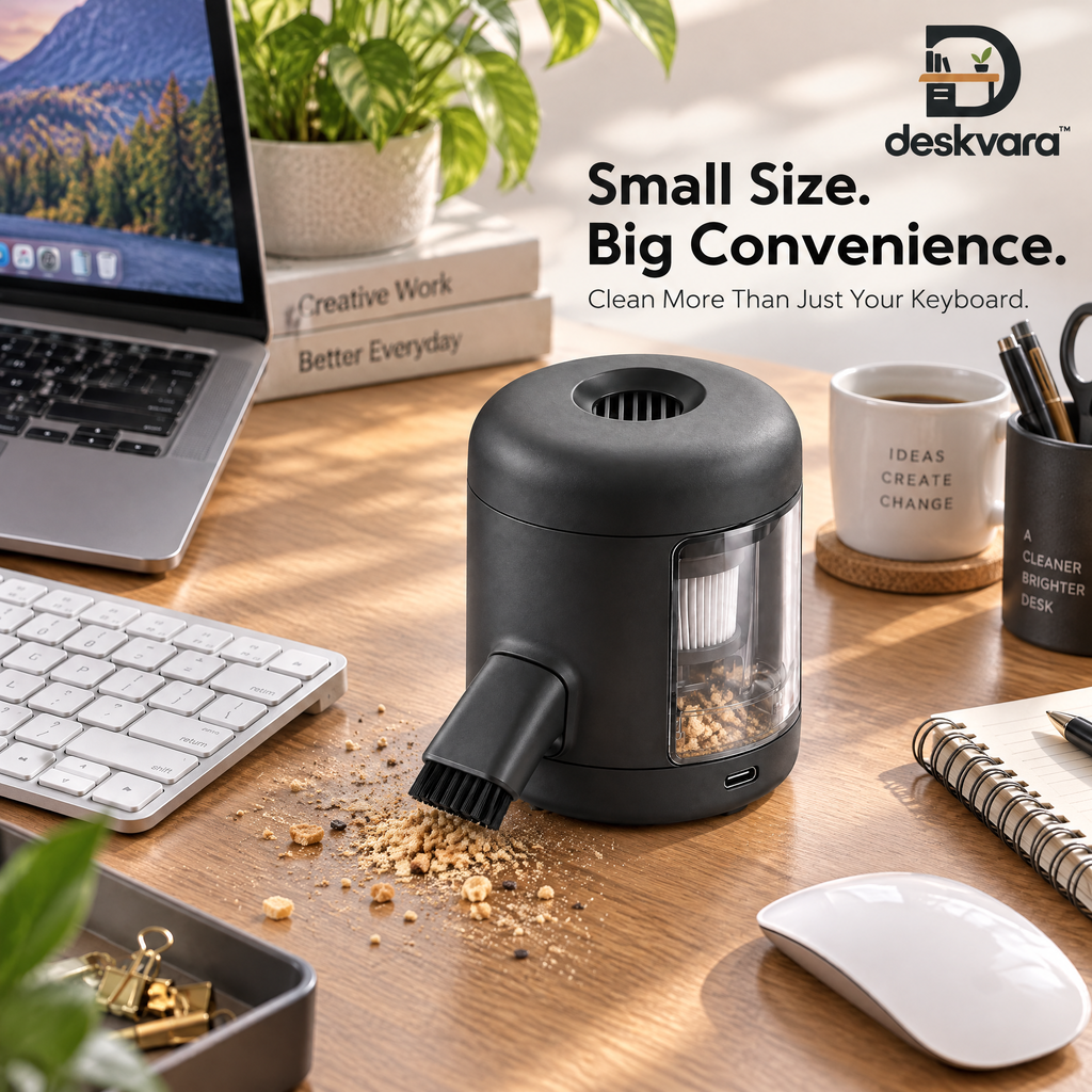 Deskvara™ Desktop Vacuum