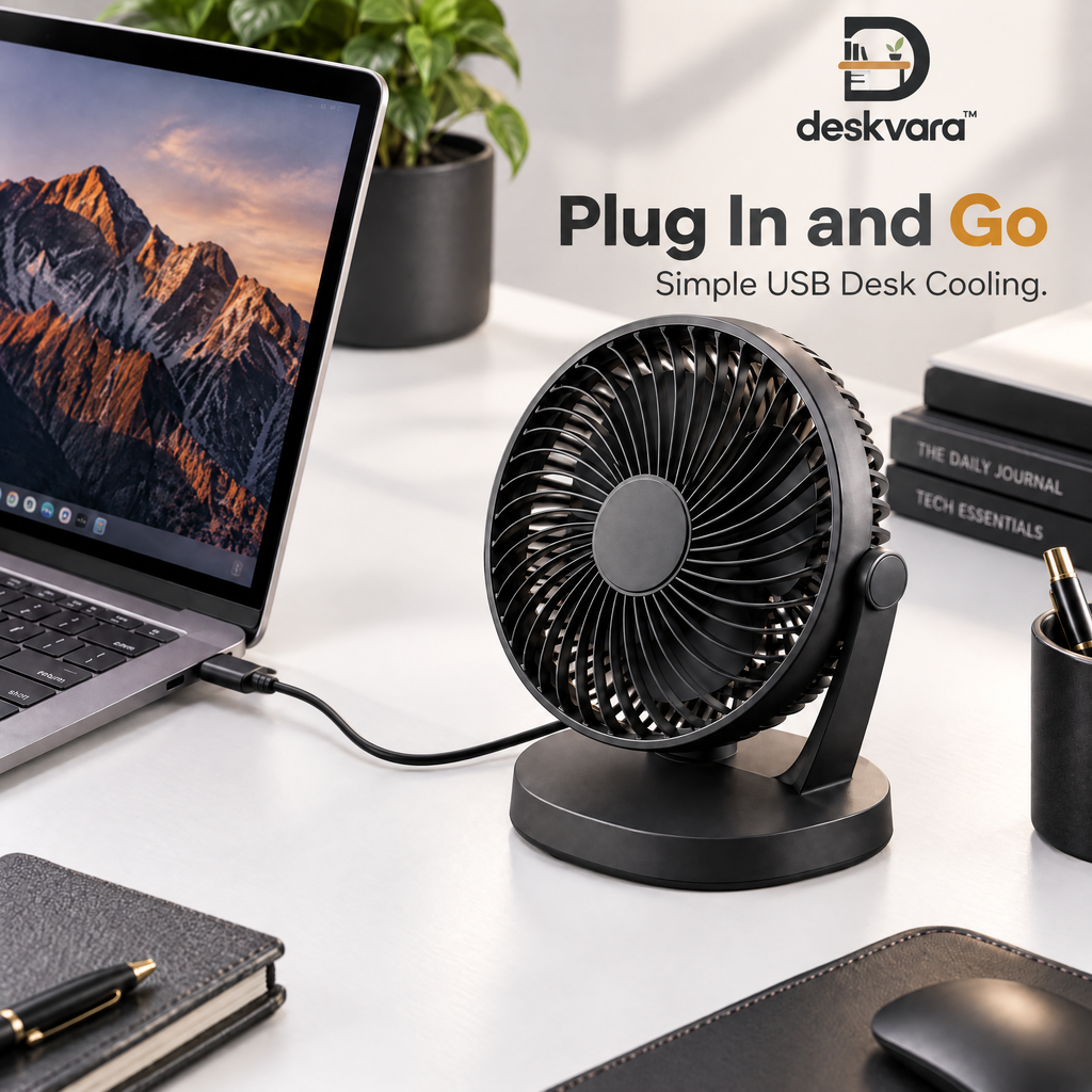 Deskvara™ USB Desk Fan