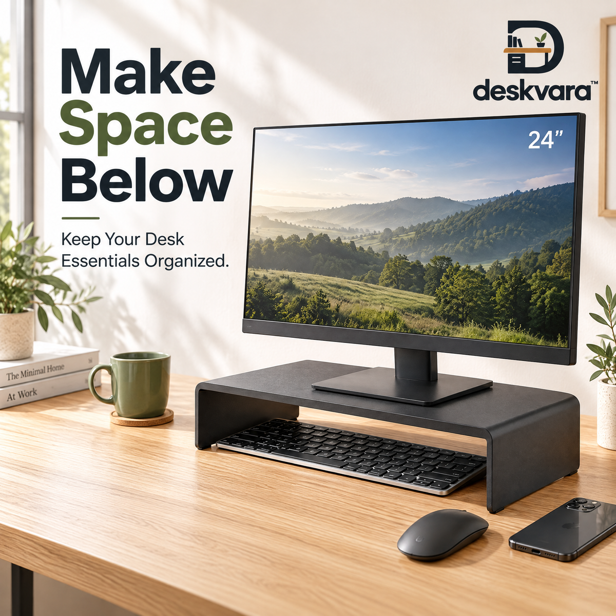 Deskvara™ Monitor Stand