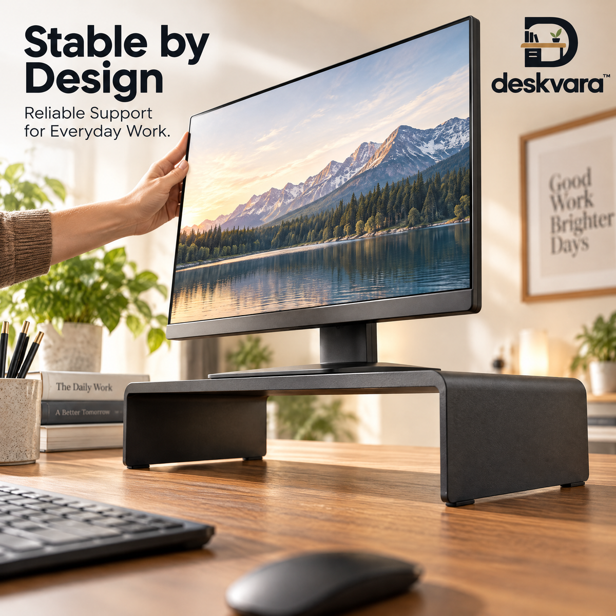 Deskvara™ Monitor Stand