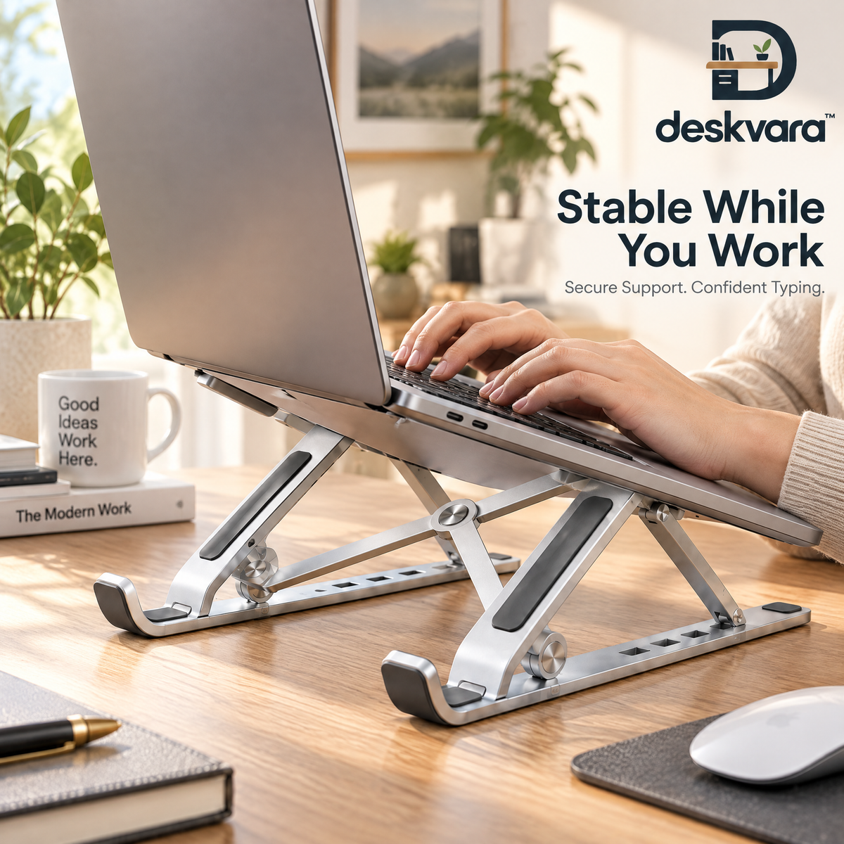 Deskvara™ Foldable Laptop Stand