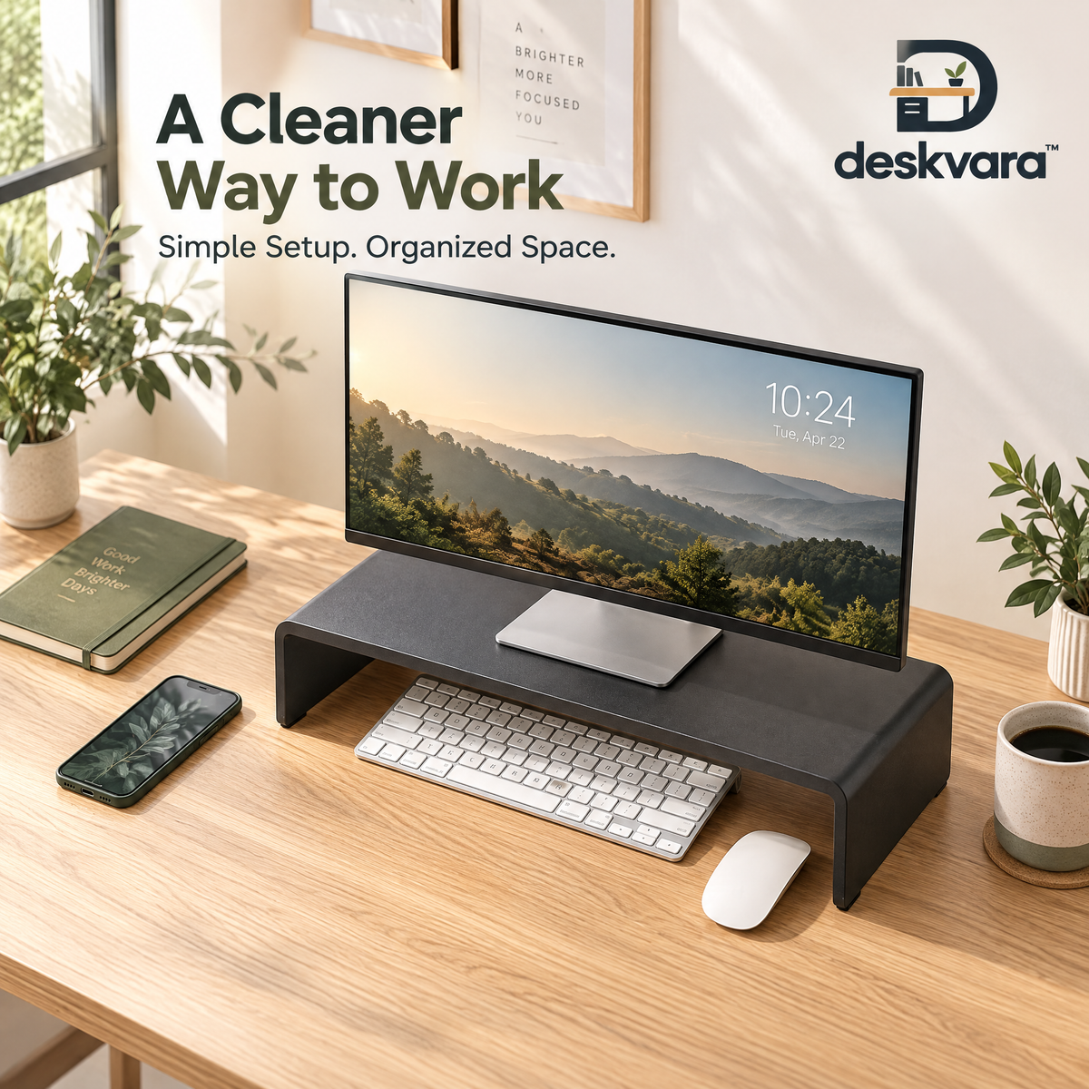 Deskvara™ Monitor Stand