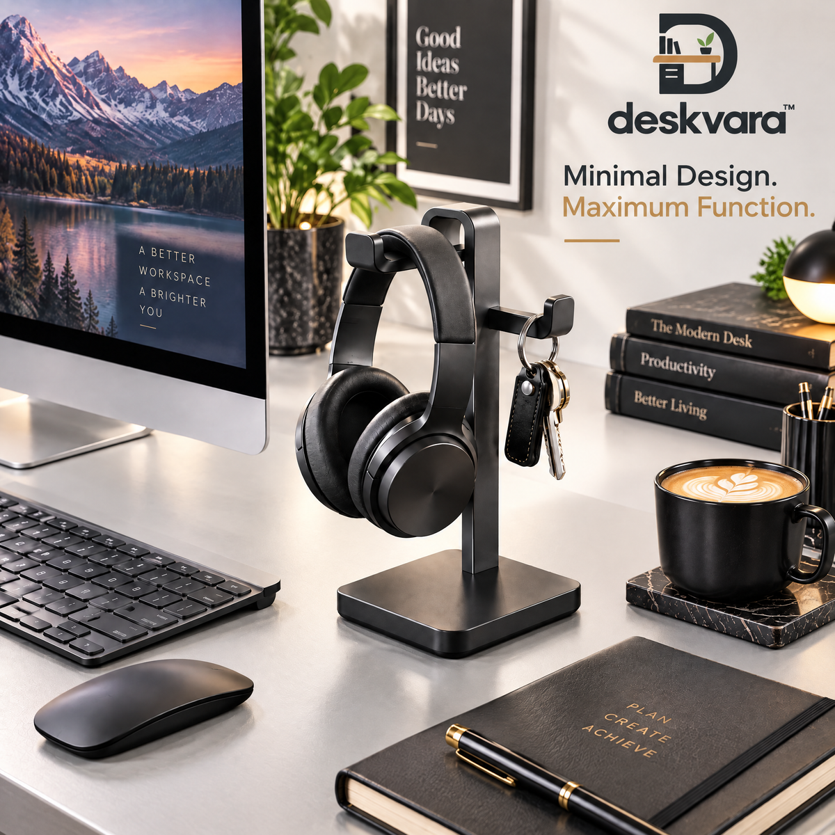 Deskvara™ Desktop Hook Stand