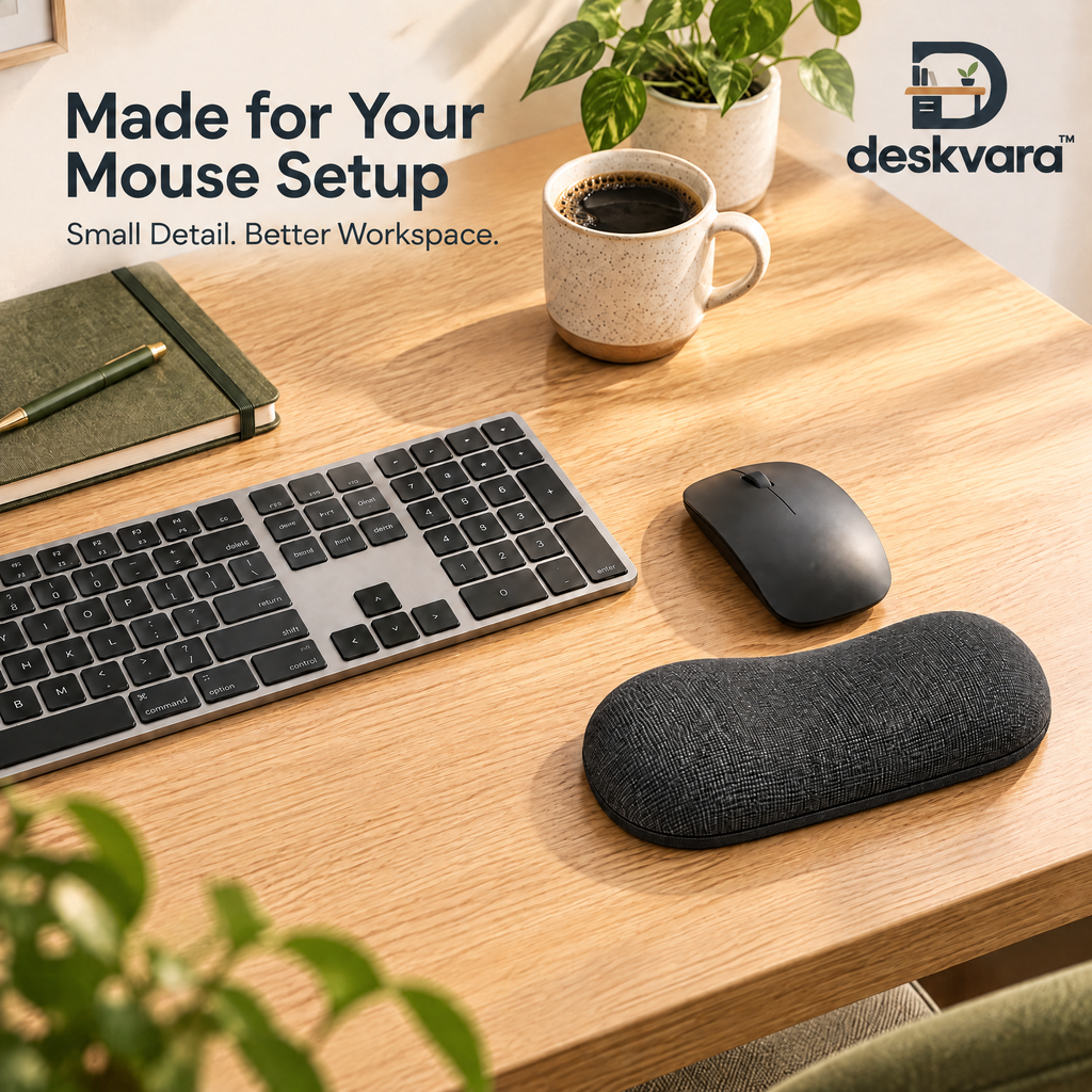 Deskvara™ Mouse Wrist Rest