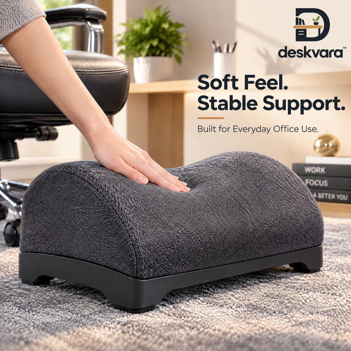 Deskvara™ Office Footrest